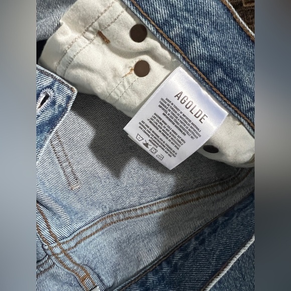 Agolde Riley Straight Crop Jean - Picture 7 of 8